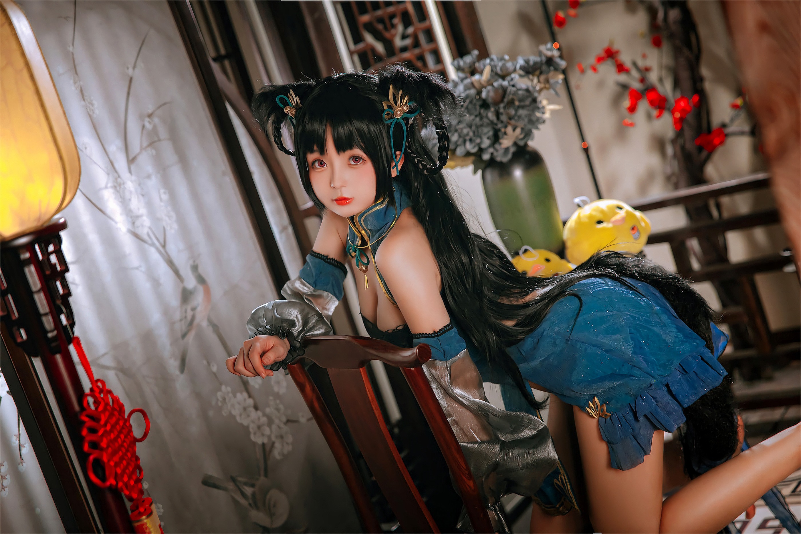 图片[1]-日奈娇 – NO.078 碧蓝航线 大潮旗袍[25P]-XikXak